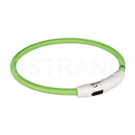 Lyshalsbånd Lime M/L - TPU - USB